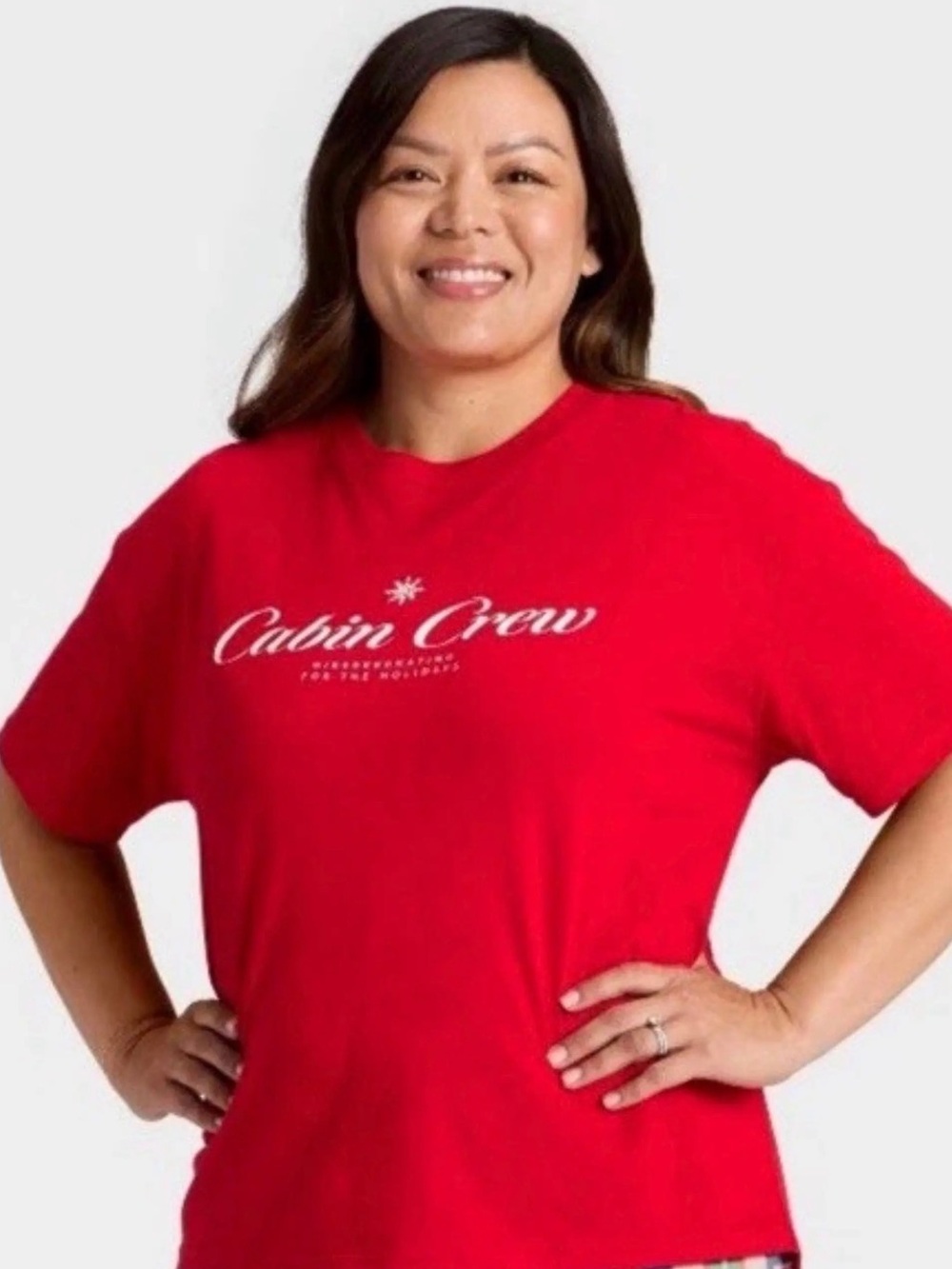 371P NWT Wondershop Women’s Cabin Crew T Shirt - Size: 2X